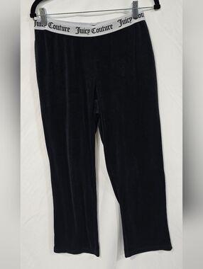 Y2K Juicy Couture‎ Sleepwear women S velour velvet sweatpants rhinestone Logo